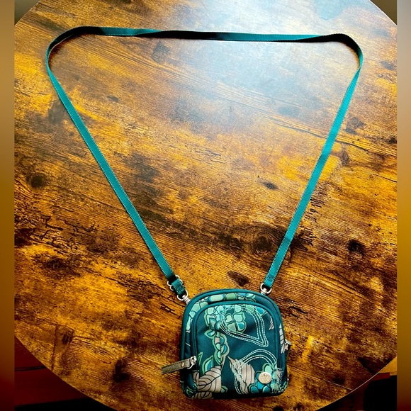 Haiku Bags Haiku Womens Pouch Mini Eco Hydrangea Print Crossbody